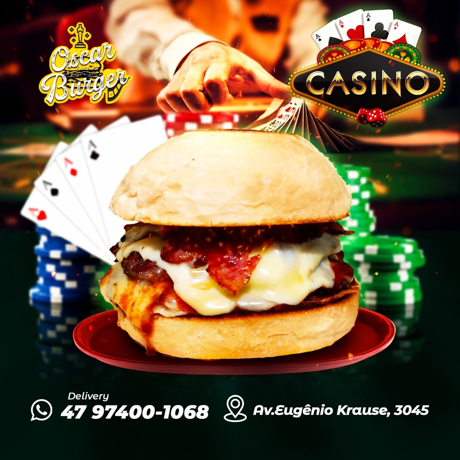 Casino - Black Jack Double Burger